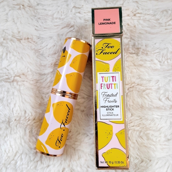 Too Faced Other - Too Faced Pink Lemonade Highlighter Stick NIB